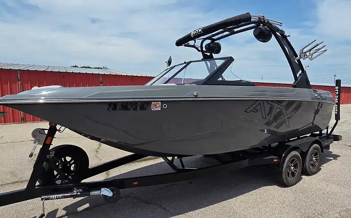2022 ATX Surf Boats 20 Type-S, Indmar 6.2L Raptor 355 hp, 2022 Boat Mate Tailer